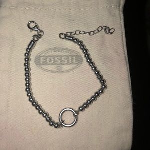 Fossil charm bracelet